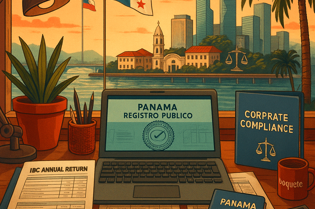Accounting requirements for Panama IBCs