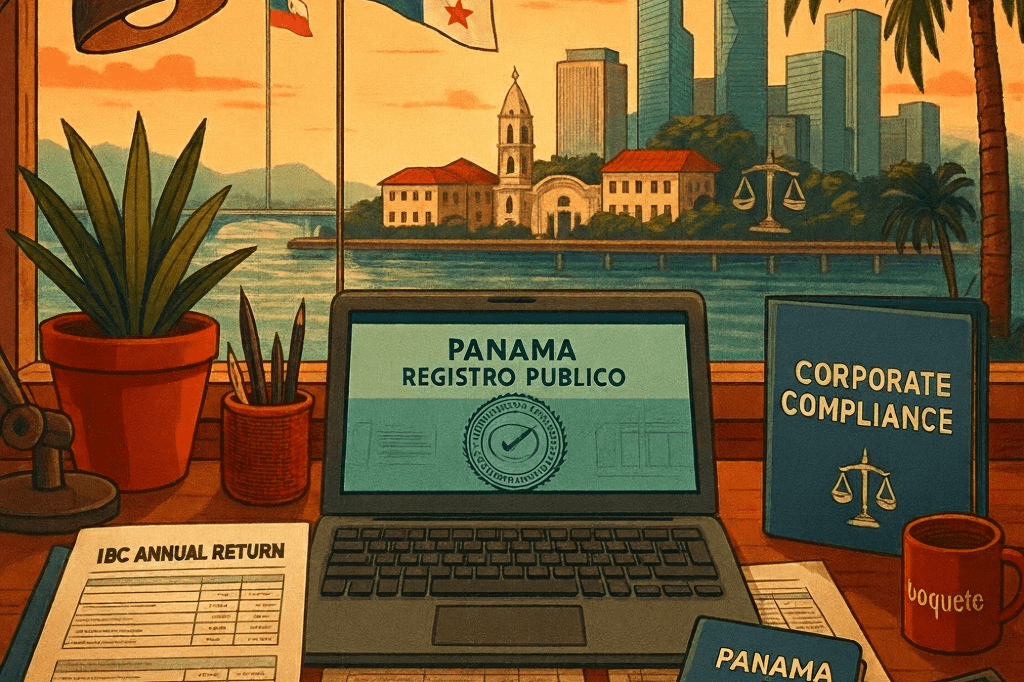Accounting requirements for Panama IBCs